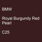 Preview: BMW, Royal Burgundy Red Pearl, C25.